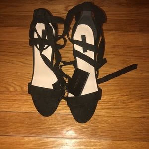 Lace up forever 21 wedges